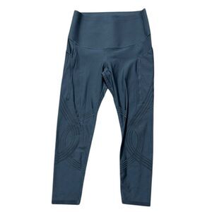 Fanka women’s reversible body sculpt compression leggings small ankle